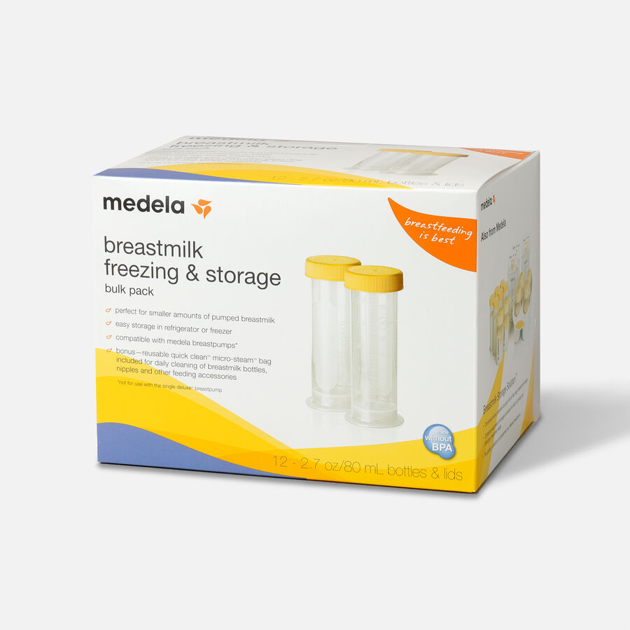Medela 80 mL Breast Milk Freezing & Storage, 12-Pack, , large image number 2
