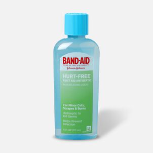 Band-Aid Antiseptic Wash, Hurt-Free, 6 fl oz.