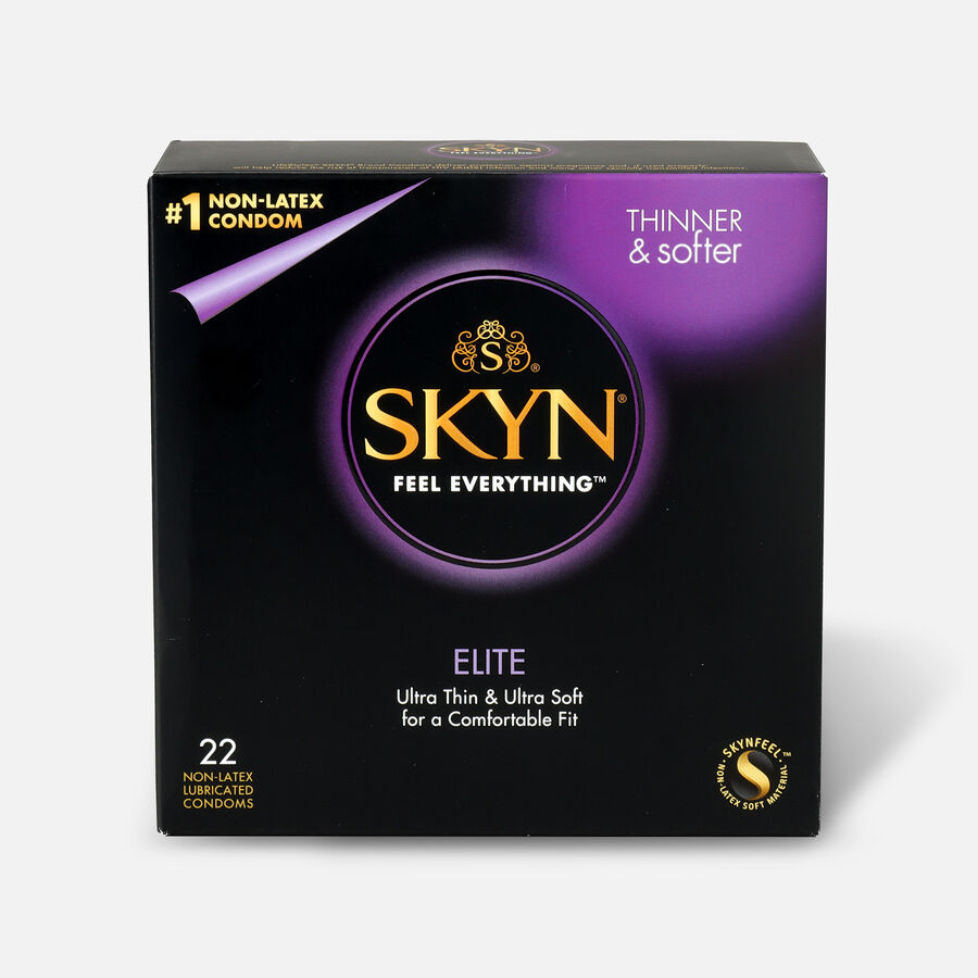 Lifestyles SKYN Elite Non-Latex Condoms, 22 ct., , large image number 2