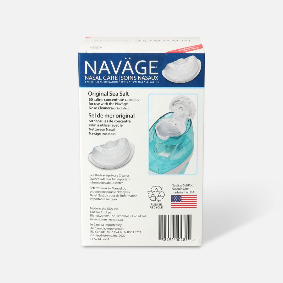 Navage Nasal Care SaltPod, 60-Pack, , large image number 1