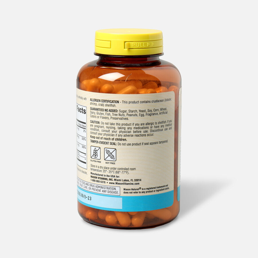 Mason Vitamins Natural Glucosamine Chondroitin Double Strength 1500/1200 3 per Day, , large image number 2