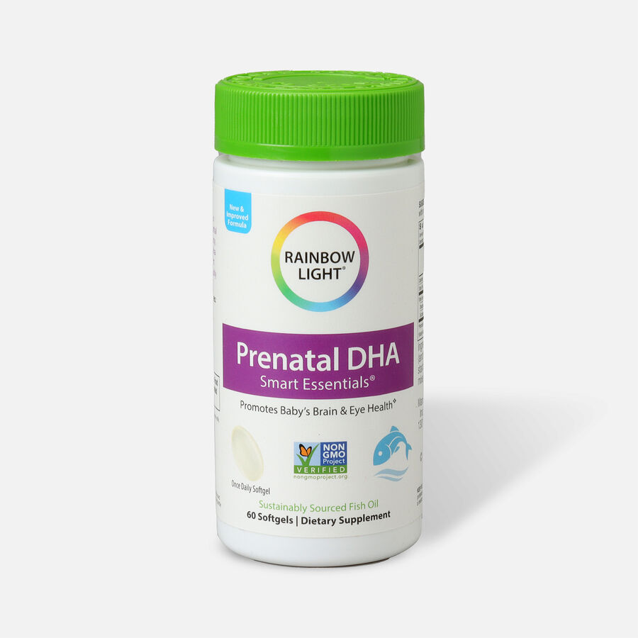 Rainbow Light Prenatal DHA Smart Essentials™, 60 Softgels, , large image number 0