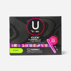 U by Kotex Security Tampons, Super Absorbency, Unscented