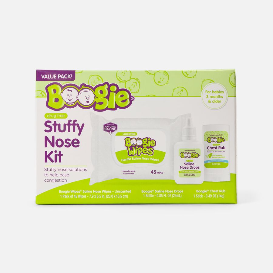 Boogie Stuffy Nose Kit with Boogie Chest Rub Stick, , large image number 1