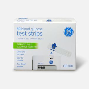 GE100 Test Strips, 50 ct.