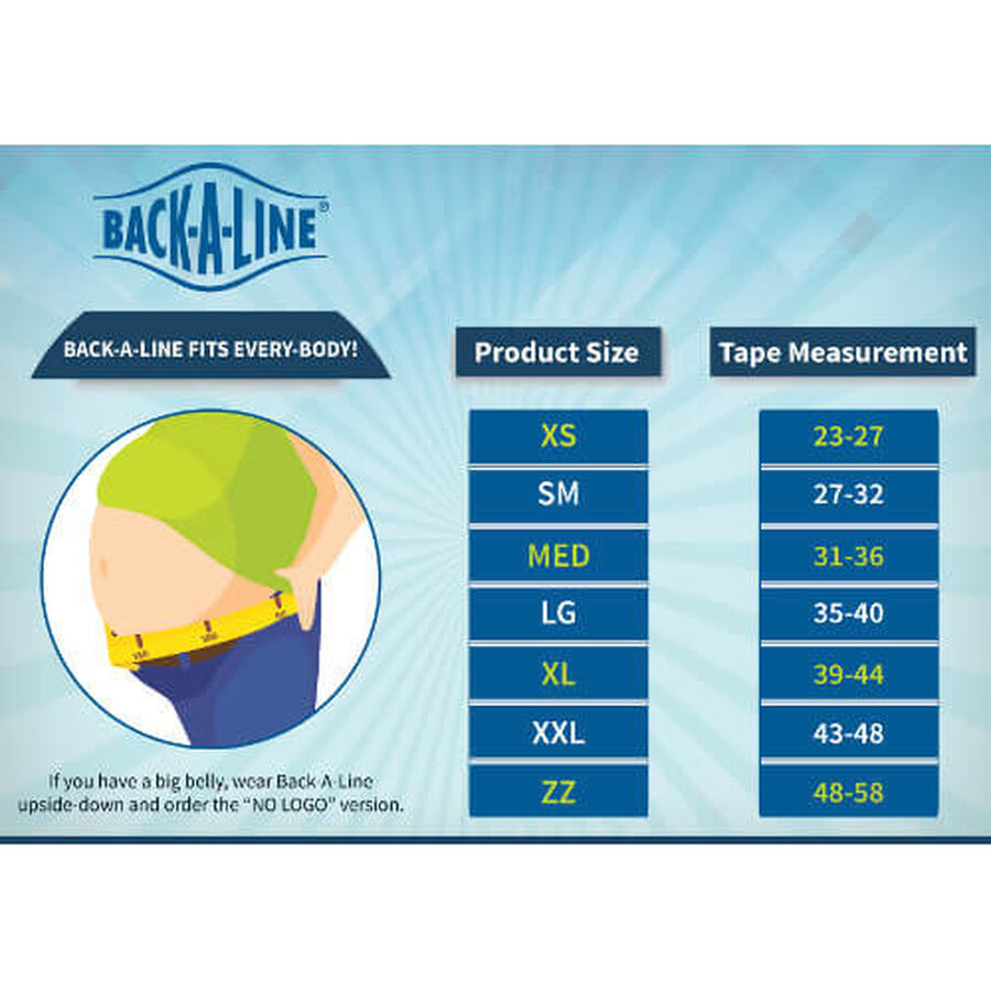 Back-A-Line Premier BMMI® Medical Magnets Lumbar Support, Black, , large image number 5