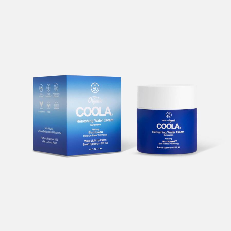 Coola Refreshing Water Cream Sunscreen SPF 50, 1.5 oz., , large image number 0