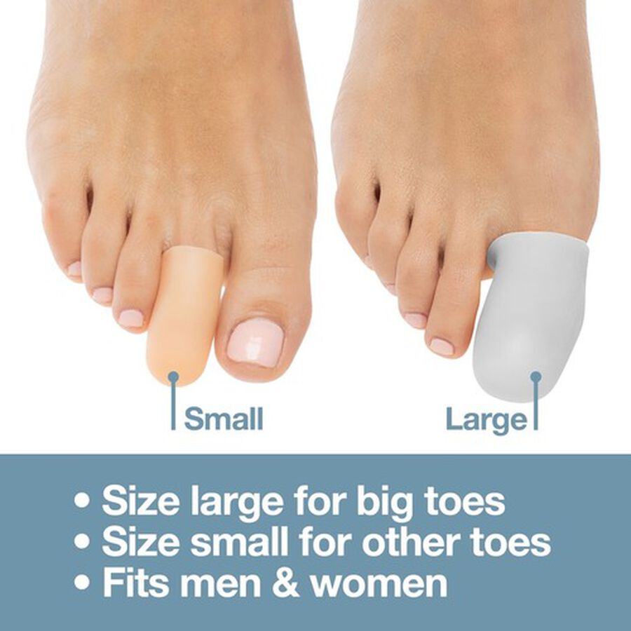 ZenToes Large Gel Toe Cap and Protector - 6-Pack, , large image number 5
