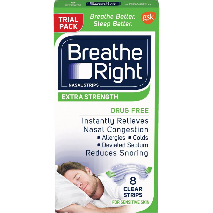 Breathe Right Extra Strength Strips, , large image number 0