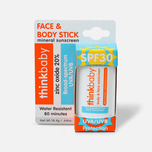 Thinkbaby Sunscreen Stick SPF 30, 0.64 oz.