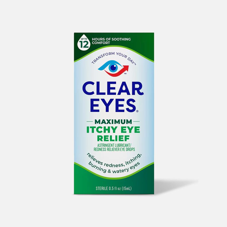 Clear Eyes Maximum Itchy Eye Relief, .5 oz., , large image number 0