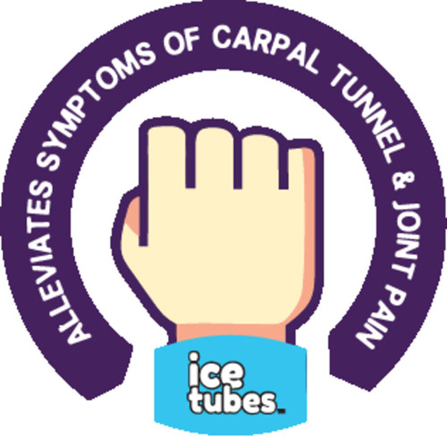 Icetubes™ Wrist Tubes, Roll-On Cold Compression, Blue, , large image number 4