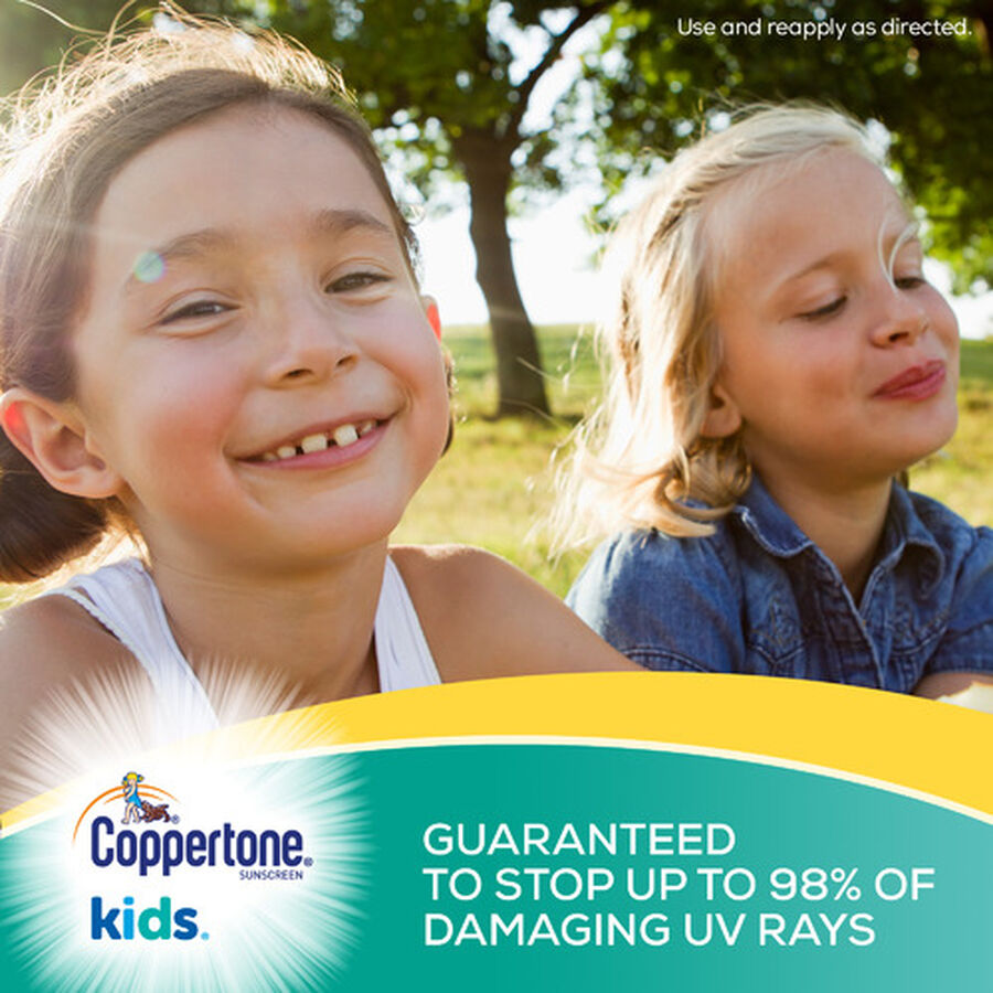 Coppertone Kids Sunscreen Spray SPF 50, Twin Pack, 5.5 oz. ea., , large image number 3