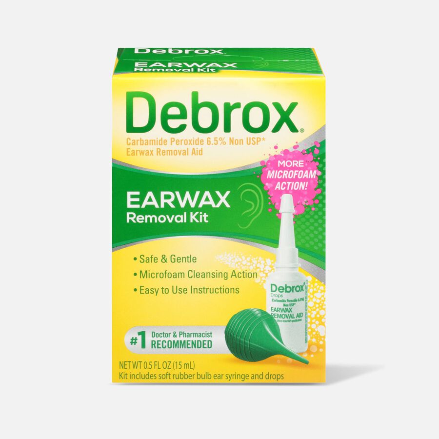 Debrox Earwax Removal Kit, , large image number 0