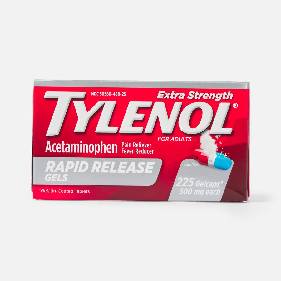 Tylenol Extra Strength Rapid Release Gels, , large image number 0