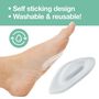 ZenToes Metatarsal Pad Gel Cushions, Adhere to Shoes - 4-Pack, , large image number 7