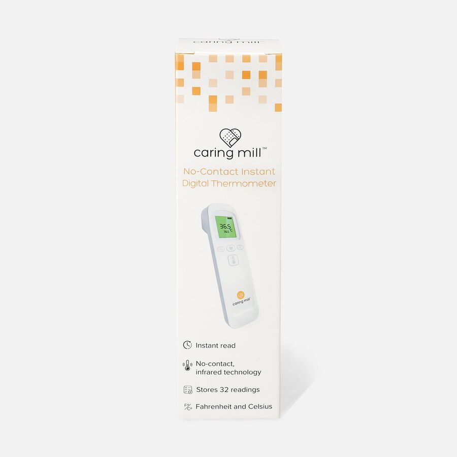 Caring Mill® No-Contact Instant Digital Thermometer, , large image number 1