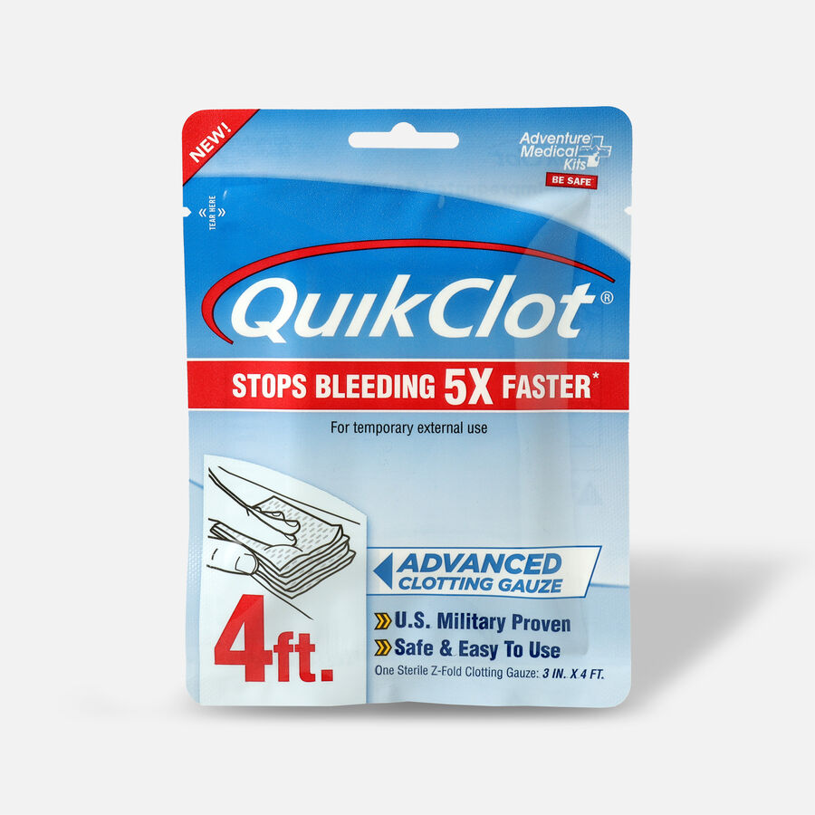 QuikClot Gauze 3" x 4', , large image number 0