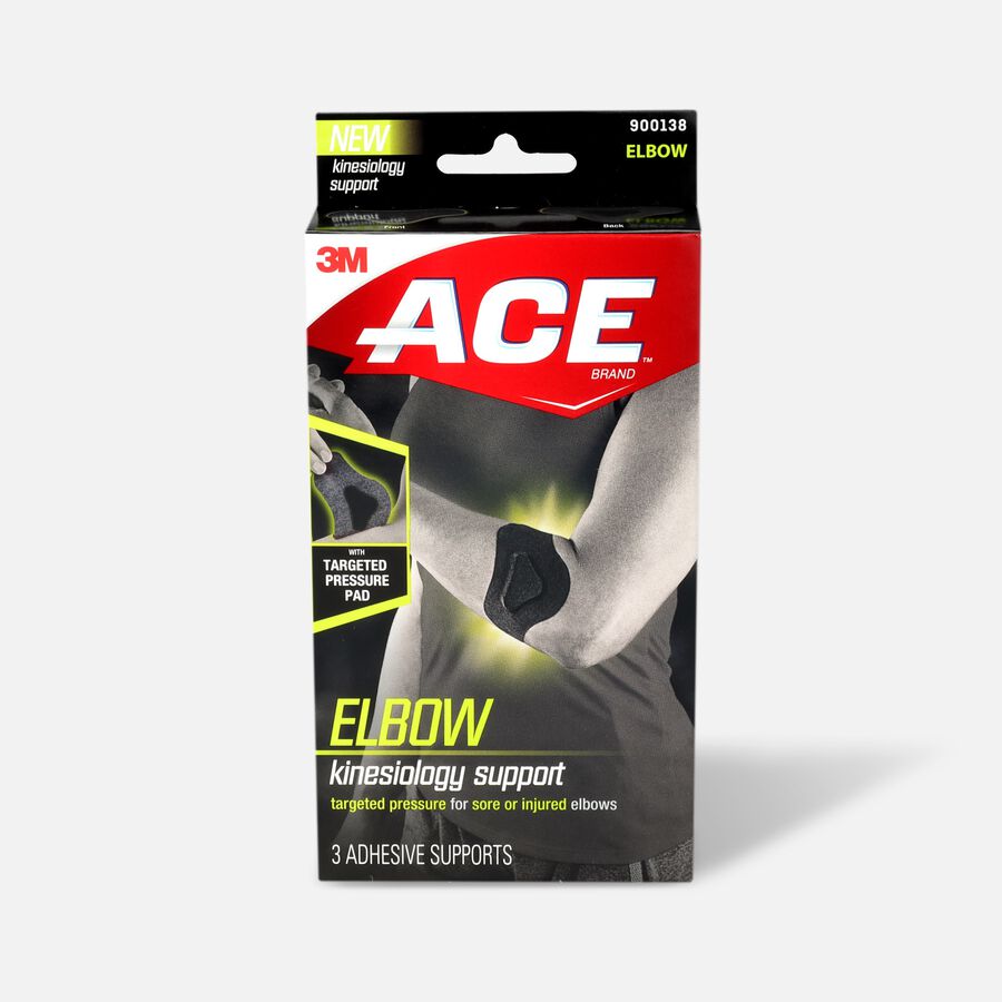 Ace Elbow Kinesiology Support, , large image number 0