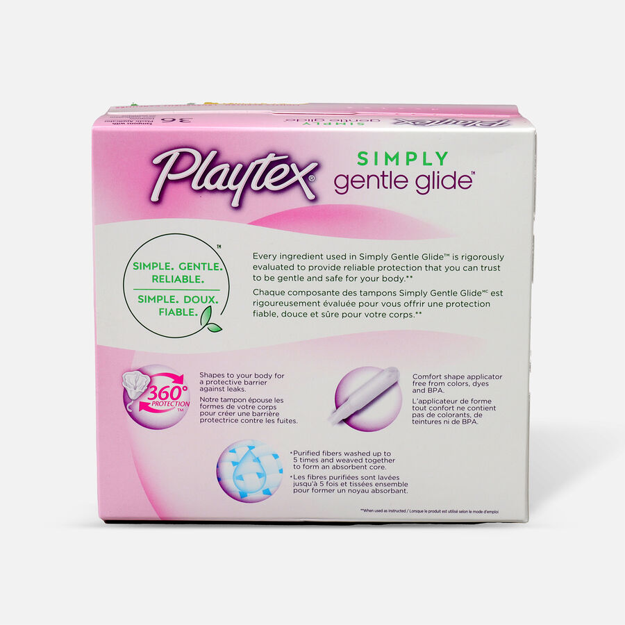 Playtex Gentle Glide Multipack Tampons, Scented, 36 ct. (Reg/Super), , large image number 1