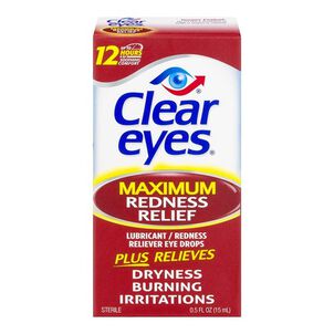 Clear Eyes Maximum Itchy Eye Relief, .5 oz.