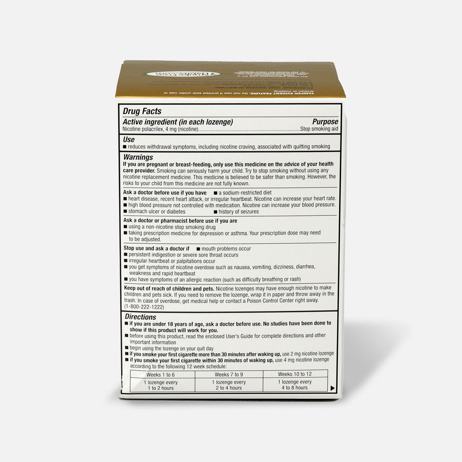 GoodSense® Nicotine Polacrilex Lozenges, 4 mg (nicotine), Mint Flavor, 72 ct., , large image number 1