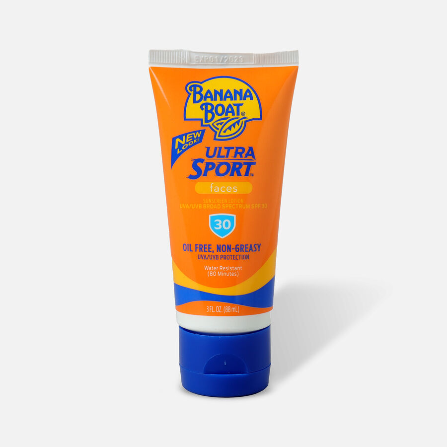 Banana Boat Faces Sport Lotion SPF 30, 3 oz., , large image number 0