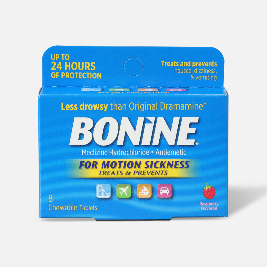 Bonine Adult for Motion Sickness, 8 ct., , large image number 0