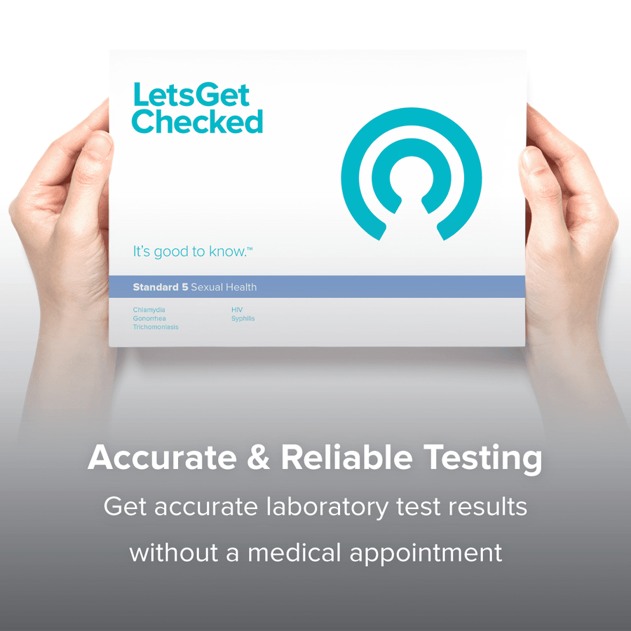 LetsGetChecked Standard 5 at Home STD Test, , large image number 5
