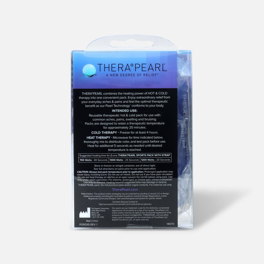 TheraPearl Hot or Cold Therapy Sports Pack with Adjustable Strap, , large image number 1
