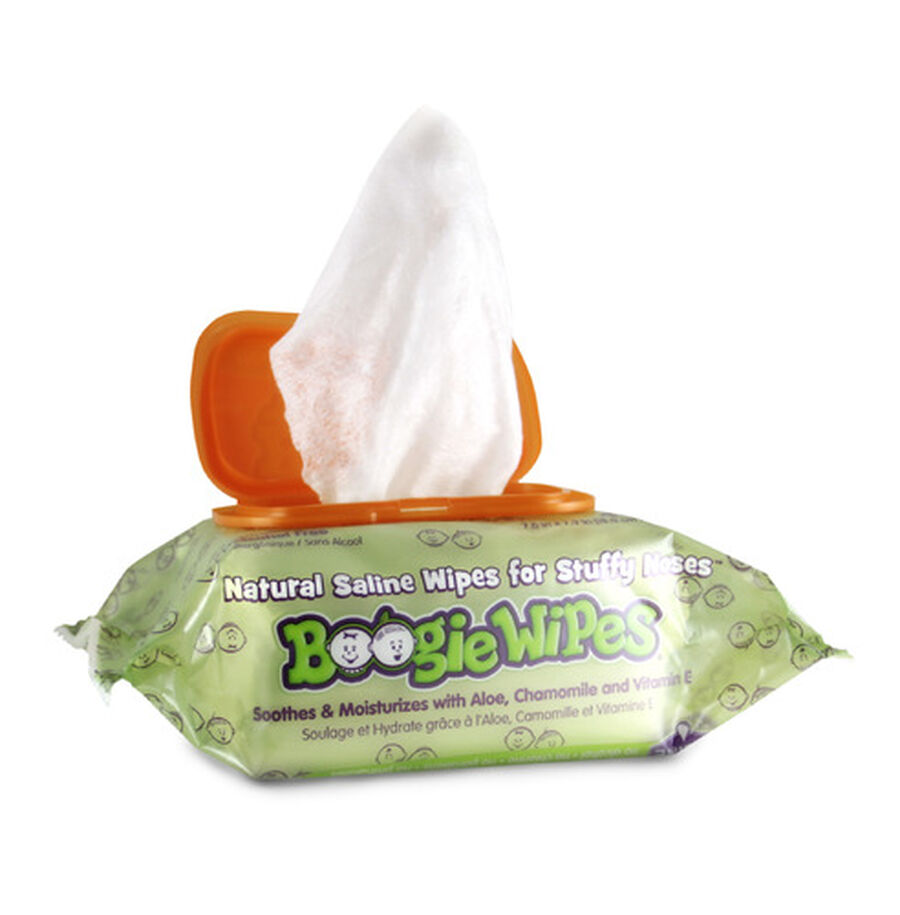 Boogie Wipes Saline Nose Wipes, , large image number 7