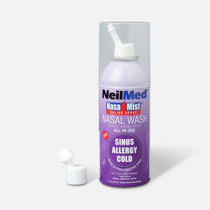 NeilMed NasaMist All in One Nasal Wash Saline Spray Canister