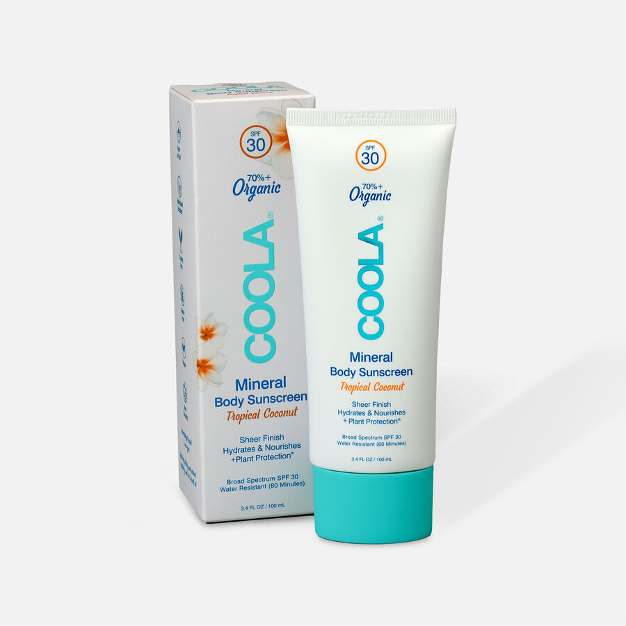 Coola Mineral Body Organic Sunscreen Lotion SPF 50, Fragrance Free - Travel Size, , large image number 0