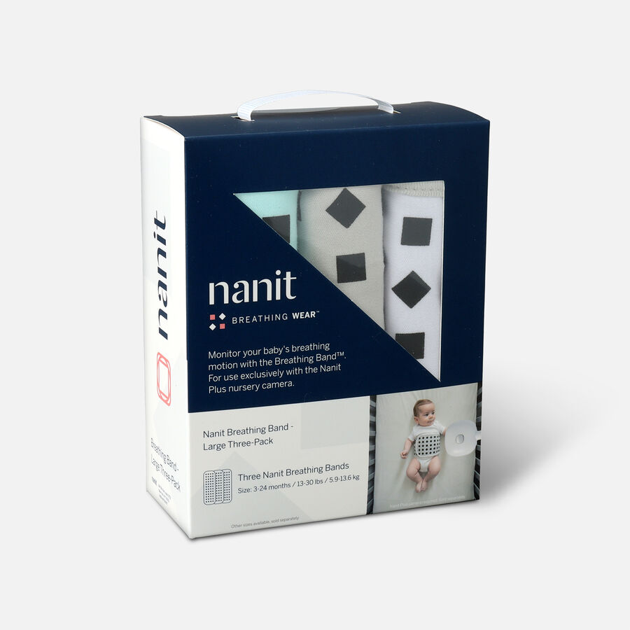 Nanit Breathing Wear Band, 3-Pack, Size Large, , large image number 6