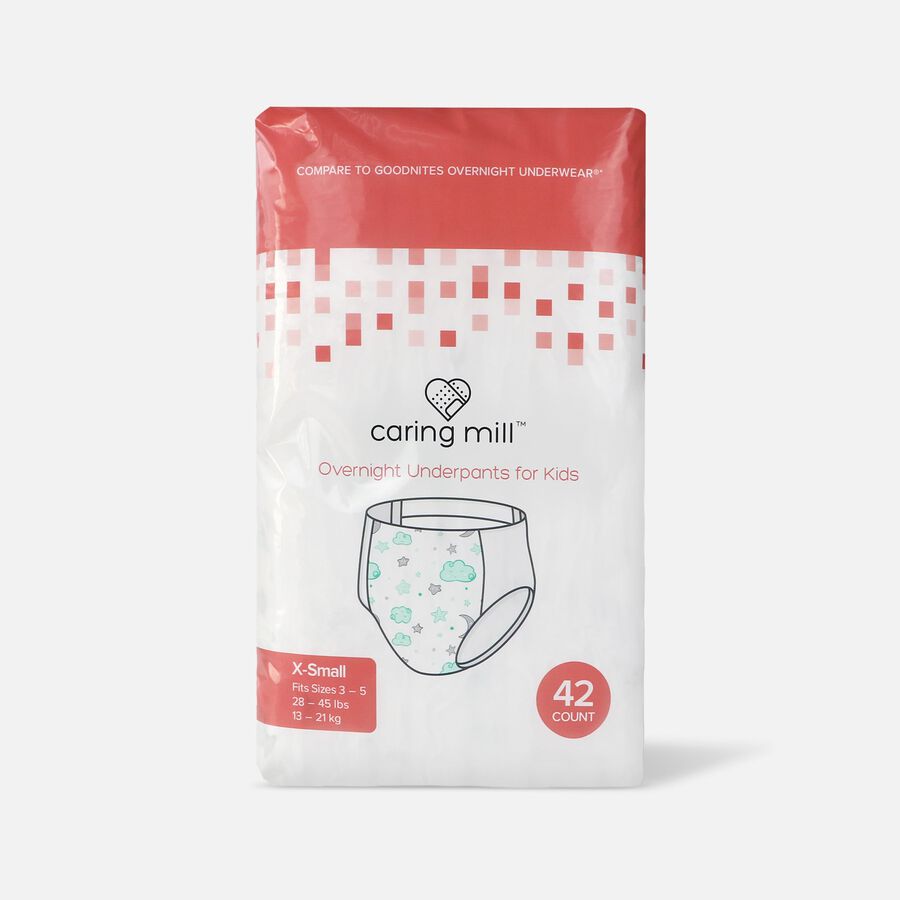 Caring Mill&trade; Overnight Underpants For Kids, , large image number 0