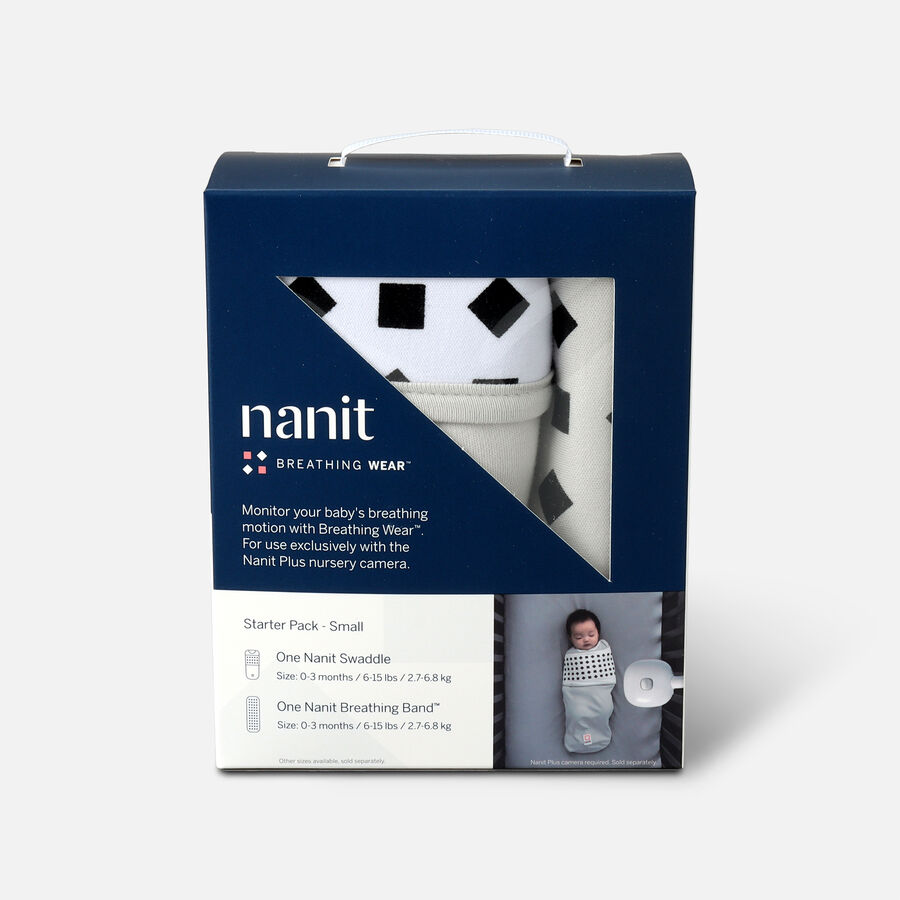 Nanit Breathing Wear Starter Set, Size Small, , large image number 0
