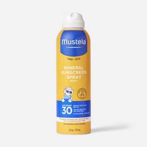 Mustela Mineral Sunscreen Spray, SPF 30, 6 oz.