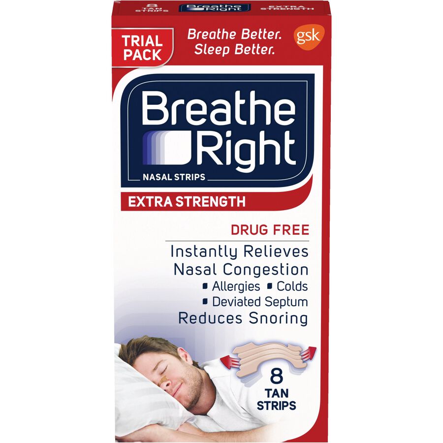 Breathe Right Extra Strength Strips, , large image number 1