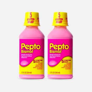 Pepto Liquid, Original, 12 oz. (2-Pack)