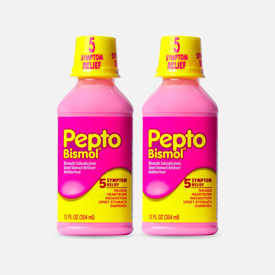 Pepto Liquid, Original, 12 oz. (2-Pack), , large image number 0