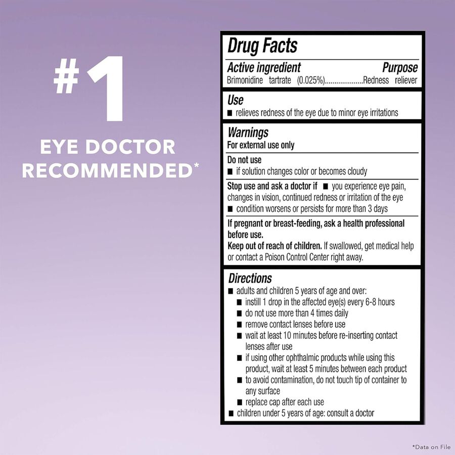 LUMIFY® Redness Reliever Eye Drops, 0.08 fl. oz. (2-Pack), , large image number 1