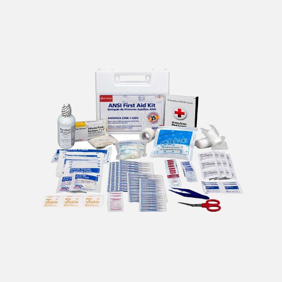 First Aid Only 25 Person First Aid Kit, 110 pcs, , large image number 1
