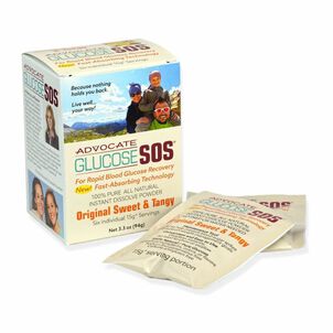 Advocate Glucose SOS Powder, Fruit Medley, 3.3 oz.