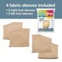 ZenToes Fabric Metatarsal Sleeve with Sole Cushion Gel Pads - 4-Pack, , large image number 6