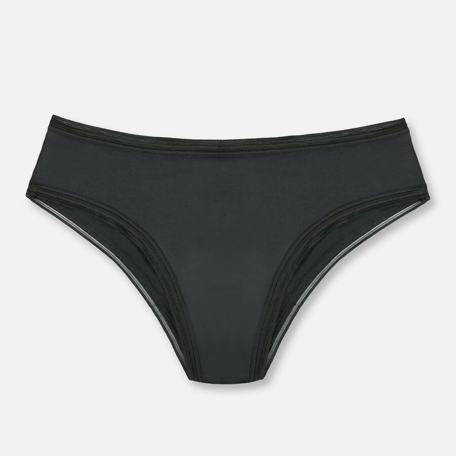 Thinx Period Proof Cheeky Black, XL, Black, large image number 0