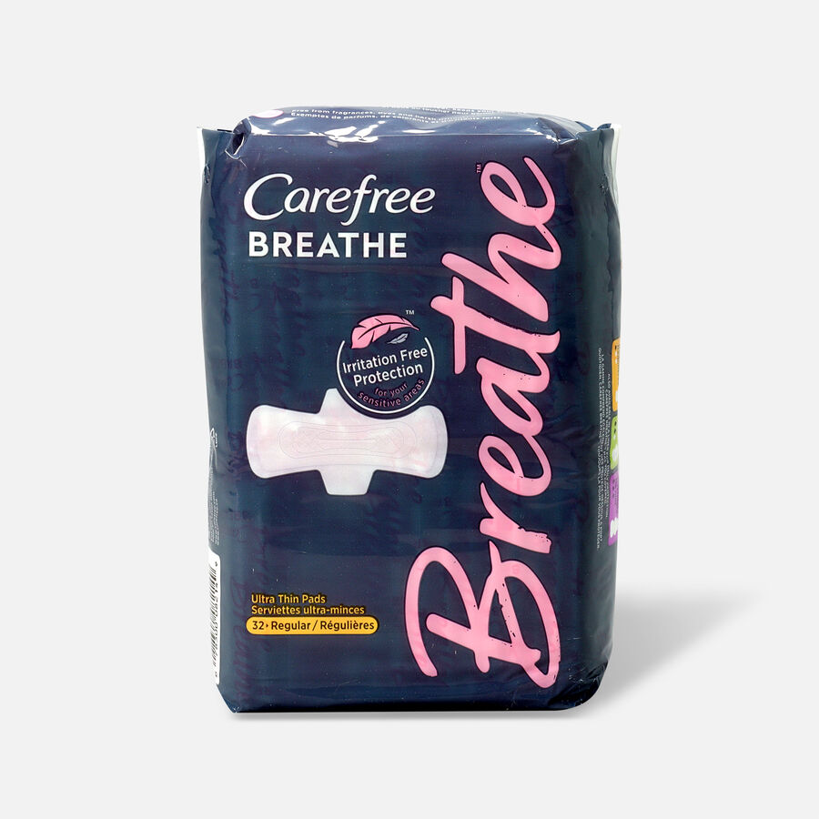 Carefree Breathe Ultra Thin Regular Pads with Wings, , large image number 2