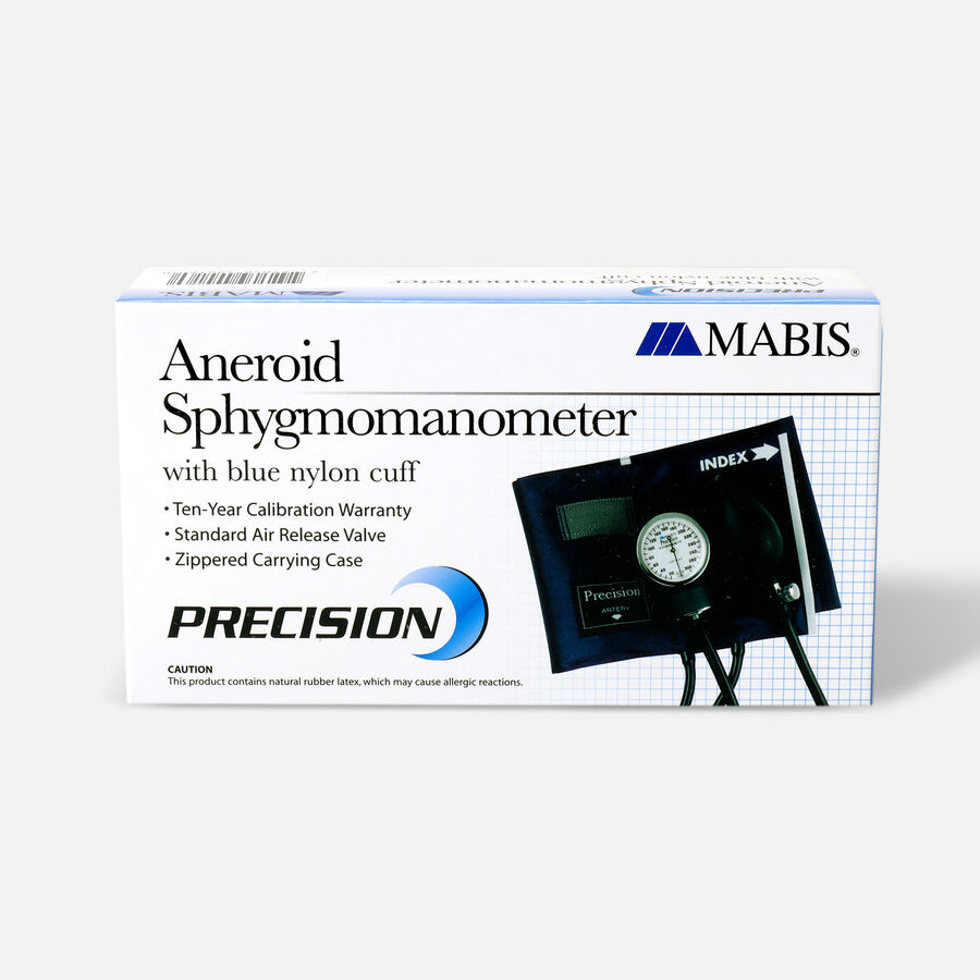 Mabis Precision Aneroid Sphygmomanometer, Large, , large image number 0