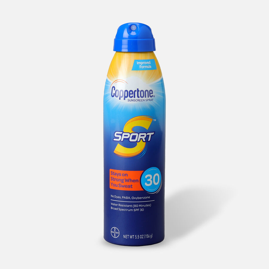 Coppertone Sport Continuous Sunscreen Spray SPF 30, 5.5 oz., , large image number 0