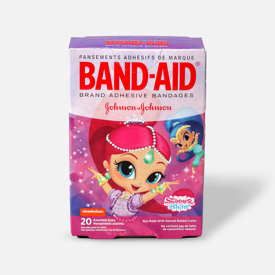 Band-Aid Adhesive Assorted Bandages, Nickelodeon Shimmer and Shine, 20 ct., , large image number 1