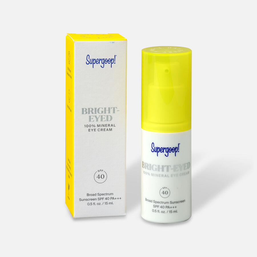 Supergoop! Bright-Eyed 100% Mineral Eye Cream, SPF 40, .5 fl oz., , large image number 0